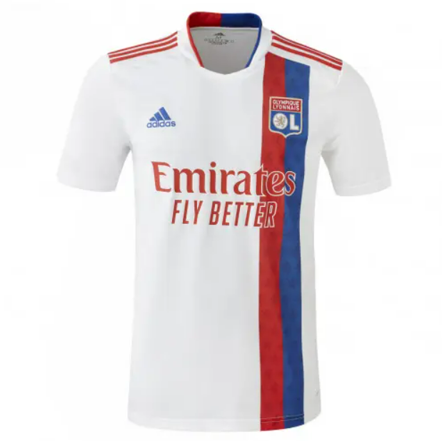 2021/22 Olympique Lyonnais Home Kit Soccer Jersey